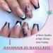 Medium Length Coffin Nude Butterfly Glitter Press on Nails - 24Pcs/Set - Buy Online on GoSupps.com