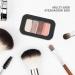 MAGICLULU Organisateur de Palette de Fards Paupi res Magn tique Lot de 4 Bo tes Noires Mates Couvercle Transparent pour Palettes Rechargeables et Maquillage - Buy Online on GoSupps.com