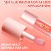 2 Pack Big Brush Head Lip Gloss - Hydrating Fruit Flavored Plumping Lip Oil Set in Raspberry & Strawberry - Non-Sticky Moisturizing Texture - Buy Online on GoSupps.com