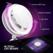 10x Magnifying Lighted Makeup Mirror with 360 Rotation, Touch Sensor Control, Natural Daylight LED Light - Perfect for Home, Bathroom, Vanity, and Travel - Buy Online on GoSupps.com