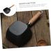 HOMSFOU Non Stick Egg Pan Small Egg Frying Pan Mini Frying Pans Non Stick Egg Frying Pan Steak Frying Pan Butter Heating Pot Butter Melting Pan Fry Pan Wooden Breakfast Plate Non Stick Pan 29.50X13.00X6.70CM - Buy Online on GoSupps.com