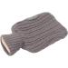 Classic Hot Water Bottle & Foot Warmer - Cozy Knitted Gray Cover for Winter | International Shipping - Buy Online on GoSupps.com