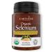 Organic Selenium 200 mcg with Iodine and Silica All from Certified Organic Whole Foods - Two Month Supply