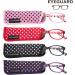 EYEGUARD Reading Glasses for Women - Spring Hinge Dot Pattern Non-Polarized 4 Pack Multicolor 2.5 Diopters | Stylish & Comfortable Eyewear - Buy Online on GoSupps.com