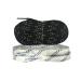 Coepoch Long Waxed Shoelaces for Skating Ice Hockey Ice Skating Curling Black / White 96