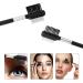 Lurrose 3Pcs Eyebrow Brush Set - Dual Eyelash Comb & Eye Shadow Brush for Perfect Brows & Lashes - International Shipping Available - Buy Online on GoSupps.com