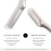 Tweezerman Eyebrow Razor Set | Includes 3 Replacement Blades and Safety Cap - Buy Online on GoSupps.com