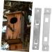 BESPORTBLE 1 Set bird house fixing bracket tool Fixture nest box steel wind chime bird feeder the bird's nest Holder bird feeders bird house fixator hanger outdoor wind chime holder hook up - Buy Online on GoSupps.com