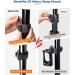 ISSYAUTO 2-in-1 Wheelchair Drink Cup Holder & Phone Bracket - Universal Mount for Wheelchair, Walker, Rollator, Stroller - 3MM Thick - Buy Online on GoSupps.com