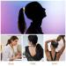 Ponytail Cuff Gold Set - Gothic Punk Metal Hair Ties Holder for Women, 3 Styles - Buy Online on GoSupps.com
