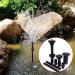 Lankater Fountain Pumps Nozzle Kit Multifunction Plastic Waterfall Spray Pool Pond Submersible Accessories - Buy Online on GoSupps.com