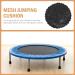 ABOOFAN Trampoline Replacement Jumping Mat Trampoline Round Mat Trampoline Accessory Black 80X80X0.2CM - Buy Online on GoSupps.com