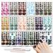 Toenail Polish Strips Marbling Print DANNEASY 20 Sheets Adhesive Nail Stickers Full Nail Wraps Manicure Kit 1Pc Nail File Cuticle Stick Mable