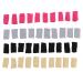 Finger Joint Protector Sleeves - 40 Lightweight Sweat Absorbent Grip Enhancers for Volleyball | Black Gray Pink Beige - Buy Online on GoSupps.com