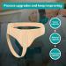 Inguinal Groin Hernia Belt | Breathable Adjustable Truss Support for Hernia Relief | Small Size | Left & Right Wearable - Buy Online on GoSupps.com