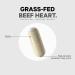 Codeage Grass Fed Beef Heart Supplement - Freeze Dried Non-Defatted Desiccated Glandular Supplements - Bovine Meat & Liver Pills - Beef Vitamins for Heart - Non-GMO -180 Capsules - Buy Online on GoSupps.com