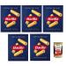 Italian Gourmet E.R. Barilla Tortiglioni No. 83 Pack of 5 100% Italian pasta made with durum wheat semolina 500g + Italian Gourmet Polpa di Pomodoro 400g can