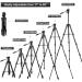 LCNCY Binocular Tripod Stand - Universal Lightweight Travel Video Tripod with Remote - Matte Black (Compatible with Camera, Phone, iPad, DSLR, GoPro, Spotting Scope, Telescope, Astronomy Binoculars) - Buy Online on GoSupps.com