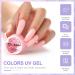 Shelloloh Glitter Gel Nail Polish Kit - 6 Super Platinum Colors with Painting Pen | Soak Off U V Gel Polish Set for Women - SET01 - Buy Online on GoSupps.com