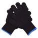 Courti 2PCs Heat -resistant gloves protective gloves heating gloves heat -resistant gloves for curling rod curling iron and curlers (blue pink random color)