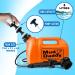 Mud Daddy Starter Bundle 5L Orange Portable Pet Washing Device with 500ml Prewash Spray - Ideal for Dogs, Horses, and Small Animals - Buy Online on GoSupps.com