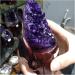 Amethyst Rough Stone Amethyst Quartz Cluster - Uruguayan Chakra Reiki Balancing - Buy Online on GoSupps.com