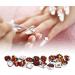 Nail Set Crystal Nail Accessories Set Bling Shiny Nail Art Decor with Endless Versatility and Trend Choices Suitable for Beauty Salon (06) - Buy Online on GoSupps.com