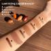 Pakivs Highlighter Liquid Foundation Face Waterproof Long Lasting Face Contour Stick Illuminator Makeup Create a Light and Natural Contour Makeup (Warm Brown) - Buy Online on GoSupps.com