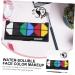 Minkissy Facial Paint Kit - Easy Clean Halloween & Carnival Makeup for Kids & Adults | 2 Pth Scars Stencil Set - Buy Online on GoSupps.com