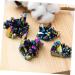 COHEALI 6 Pcs Colorful Crystal Clusters Fish Bowl Decorations Feng Shui Figurine Natural Stones Ornament Gem Colorfulx3pcs 3X3CMx3pcs - Buy Online on GoSupps.com