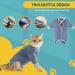 Avont Katzenbody Recovery Suit for Cats - Modal Leak Protection for Abdominal Wounds & Skin Diseases | Spay/Castration Weaning Clothing - Gray-Blue L - Buy Online on GoSupps.com