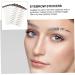 Beavorty 12 pcs eyebrow stickers black stickers tattoo eyebrow Imitation Eyebrow Tattoos 3d three-dimensional - Buy Online on GoSupps.com