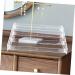 SOESFOUFU Make Up Organizer 4 Small Layer Dressing Cosmetic Plastic Plate Organizer The Tighten Make Makeup Storage Table - Buy Online on GoSupps.com
