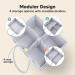 Large Baby Diaper Caddy Organizer for Changing Table - Nursery Storage Organizer (Classic Gray) - Buy Online on GoSupps.com