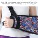 Breathable Kids Arm Sling for Elbow Injury - Adjustable Waist Belt Pediatric Support for Broken Arm & Rotator Cuff - Rose - Child Size - Buy Online on GoSupps.com