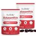 ABOUME Astaxanthin Supplements Astaxanthin 12mg Fresh Microalgae Source Supports Eye Immune Skin Health Internal Circulation | Non-GMO | No Gluten (2PCS)