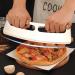 Pietuley 35CM Large Pizza Cutter with Cover Stainless Steel Pizza Cutter Rocker Wheel Pizza Slicer Pizza Knife - Buy Online on GoSupps.com
