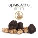  Spartacus Truffle SPARTACUS White truffle mint preserved in extra virgin olive oil the perfect gourmet spice for pizza pasta salads potatoes (white truffle 450 g) - Buy Online on GoSupps.com