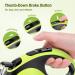 Pecute 3m Dog Leash | Eco-Friendly Roller Linen with Feces Bag Holder 360 Extension Anti-Slip Handle & Quick Brake for Dogs Up to 15kg - Buy Online on GoSupps.com