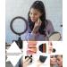 6+1 Pieces Triangle Powder Puff Set with Kabuki Foundation Brush | Soft Velour Face and Body Makeup Puffs | Wet Dry Makeup Tool - White - Buy Online on GoSupps.com