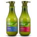 Pure Olive Oil Clarifying Shampoo and Conditioner Set - Creamy Hydration Formula Enriched with Shea and Argan Oil for Dry Damaged & Frizzy Hair Repair - Hair Growth Products for Women & Men
