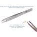 Buy Faude Professional Eyebrow Tweezers for Fine Hairs & Ingrown Hair - Stainless Steel & Silk Touch Coating - International Shipping Available - Buy Online on GoSupps.com