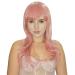 Wig Pink approx. 65cm long for Hitman Reborn Bianchi Cosplay