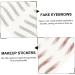 POPETPOP 8 Sheets Imitation Eco Eyebrow Sticker Beauty Eyebrows Stickers Eyebrow Stickers Applique 3d Make up - Buy Online on GoSupps.com