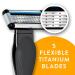 BIC Us 5 Flexible Blade Razor Refills - Unisex Cartridges for Men & Women 4-Count Pack (2 Packs) 8 Total | International Shipping - Buy Online on GoSupps.com