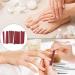 JSRQT 100 Pieces Nail File Set Cushioned Emery Boards Double Sided Acrylic Nail File Mini Nail Files Bulk for Women Girls Nail Filer Nail File Buffer Set Manicure Tool for Natural Acrylic Fake Nails - Buy Online on GoSupps.com