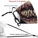 PPFINE Funny Mustache Face Mask Scarf Washable Reusable Bandana With 2 Filters For Men Women Party Cosplay Sharp Teeth 9 1 count (Pack of 1) - Buy Online on GoSupps.com