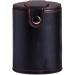 Black PU Leather Dice Cup Set with Storage Compartment + 5 Transparent Dice - Gift Boxed (Black Glitter) - Buy Online on GoSupps.com