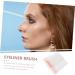 VINTORKY 100pcs Disposable Eyeliner Brush Eye Makeup Eyelash Mascara Tool Mini Tools Nylon White - Buy Online on GoSupps.com