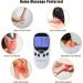 EMS TENS Device - Pain Therapy & Muscle Stimulation with Dual Outputs 8 Electrode Pads for Effective Pain Relief & Muscle Building - Buy Online on GoSupps.com